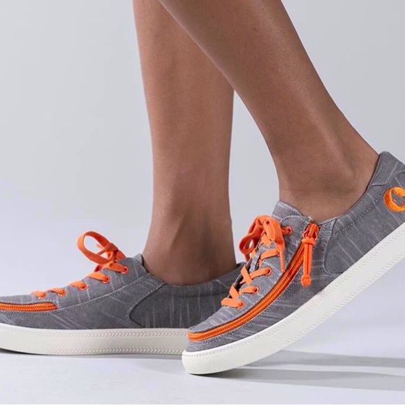 billy footwear Other - Billy Footwear TODDLER Classic Low Grey/Orange  Sz 11